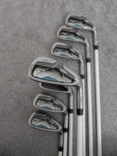 Wilson Prostaff Golf Ladies Graphite 5-PW+SW Irons Blue White NEW GRIPS 
