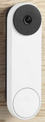 Buy Google Nest Doorbell, Battery - Snow online | eBay