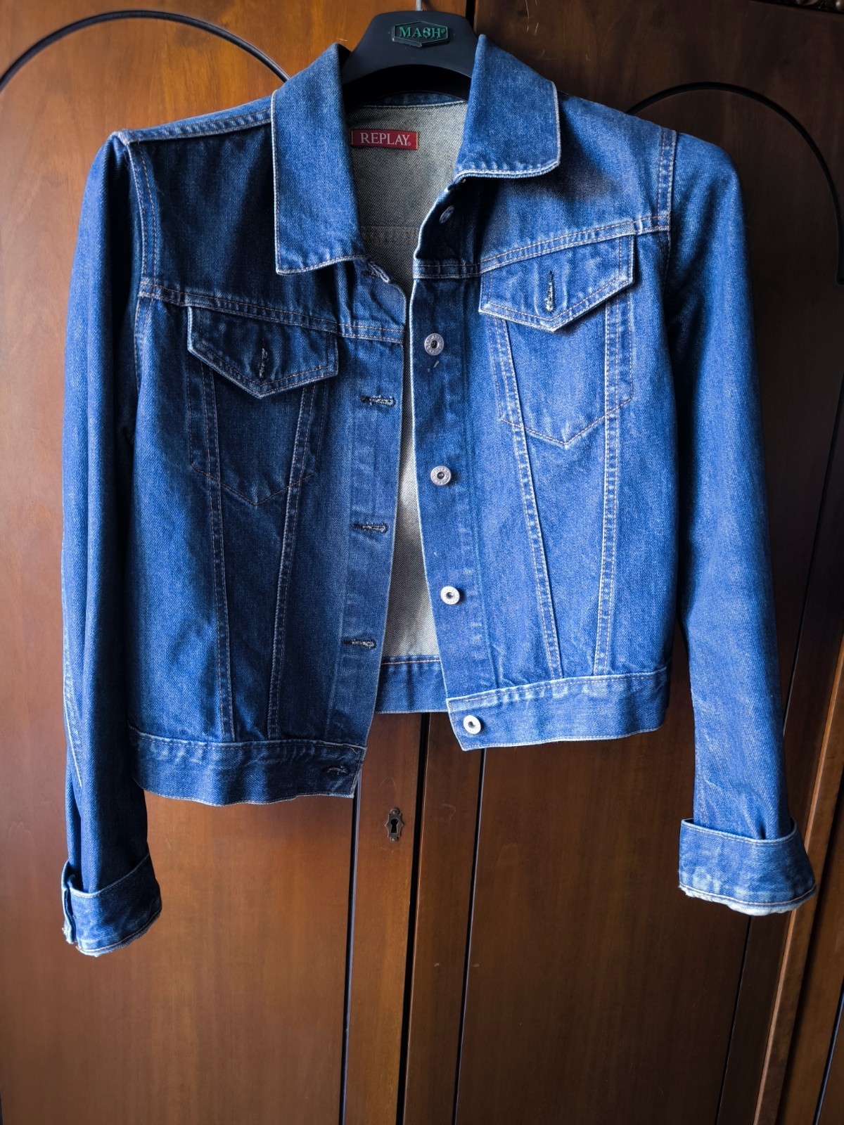 Giacca estiva di jeans; classica e leggera Replay