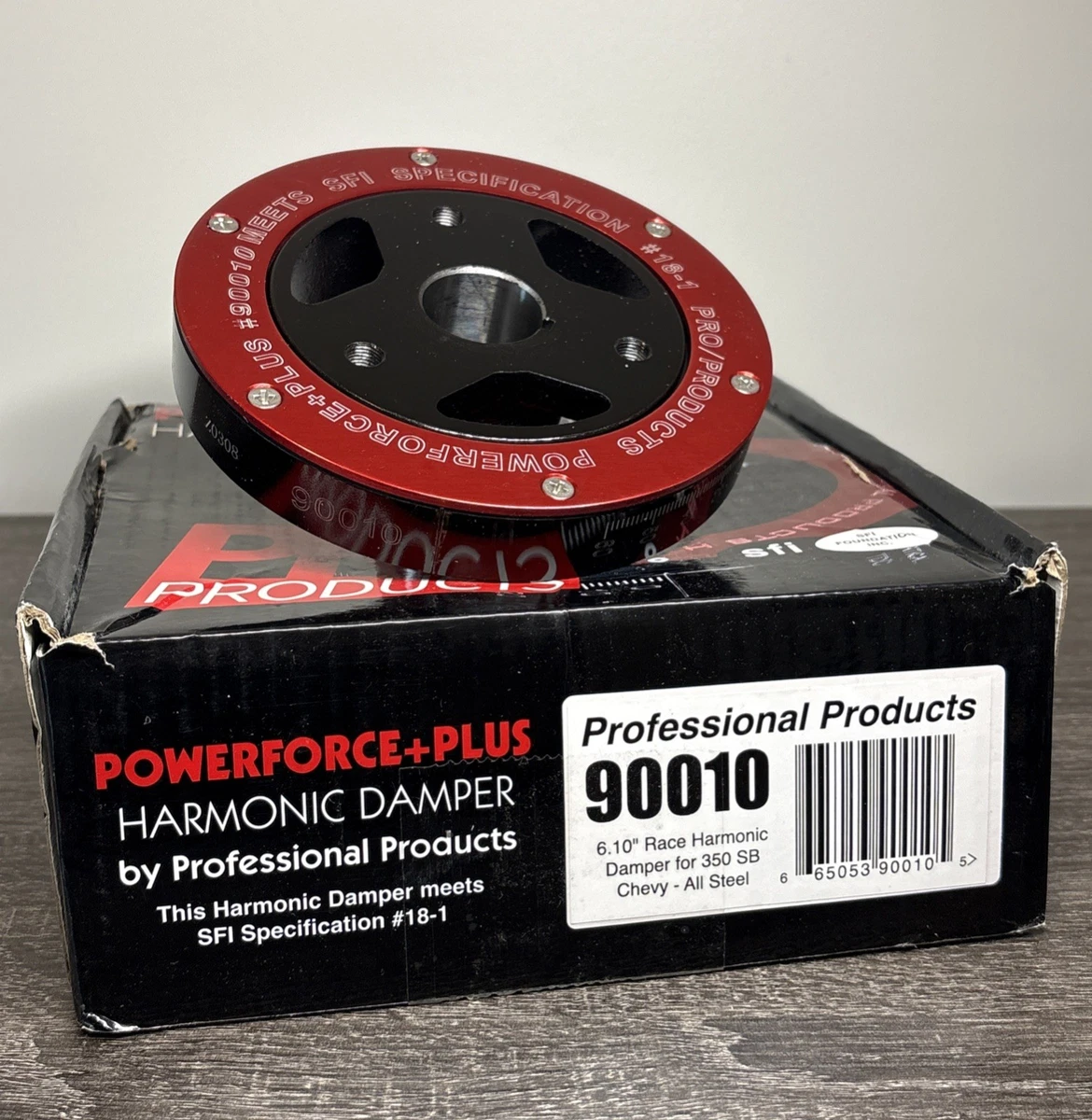 Professional Products 6.10" Lightweight Harmonic Damper Sb Chevy 350 PN:90010 photo 4
