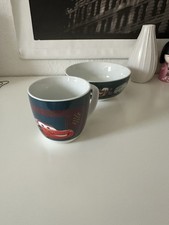 WMF Kindergeschirr Set 2 Teilig Disney Pixar Cars Porzellan Guter Zustand