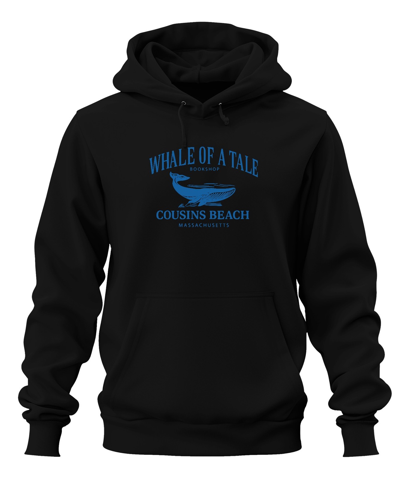 Whale of a Tale Cousins Beach Massachusetts Nautical Vintage Sea Unisex Hoodie K