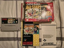 Super Mario All-stars SNES. Rare Red Box Version. PAL Super Nintendo