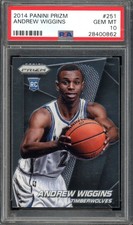 Andrew Wiggins 2014-15 Panini Prizm Rookie RC #251 PSA 10 Gem Mint