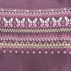 Baby Gap Toddler 2T Fair isle Sweater Dress Winter Holiday Purple Ruffle — photo 5