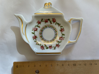 Raynaud Limoges ''Histoire De Roses'' Teesieb-Ablage Schale  12cm, neuwertig