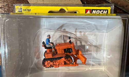 BULLDOZER Still #16760 escala HO con DRIVER | Condition: New