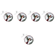 5 Sets Window Hanging Ornament Hummingbird Suncatchers for Windows
