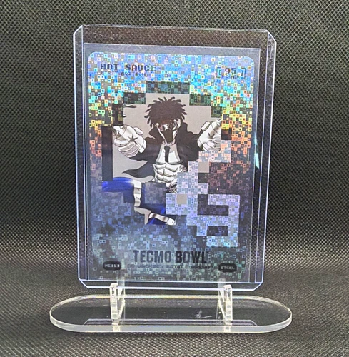 HTH Bo Jackson Battle Arena Tecmo Bowl Steel Holo Hologram Card