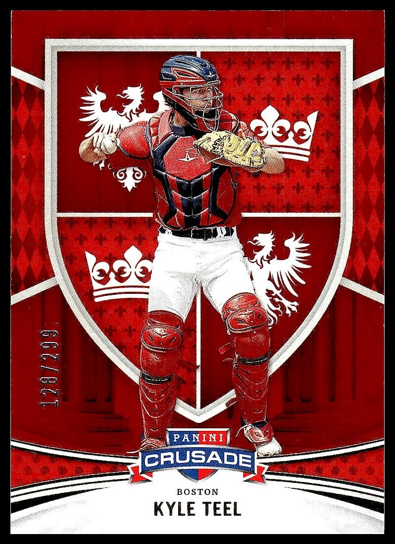 2024 Panini Crusade #83 Kyle Teel Red #/299