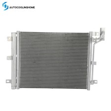 30132 A/C AC Condenser Car Unit For 2019 2020 2021-2024 Jeep Wrangler 2.0L 3.6L