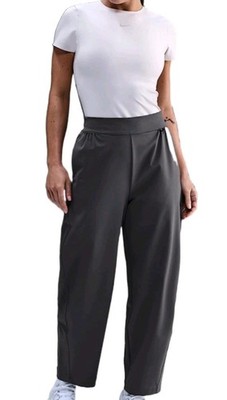 Nike Womens 24.7 Perfectstretch Dri-Fit High Waisted Pants Grey XS