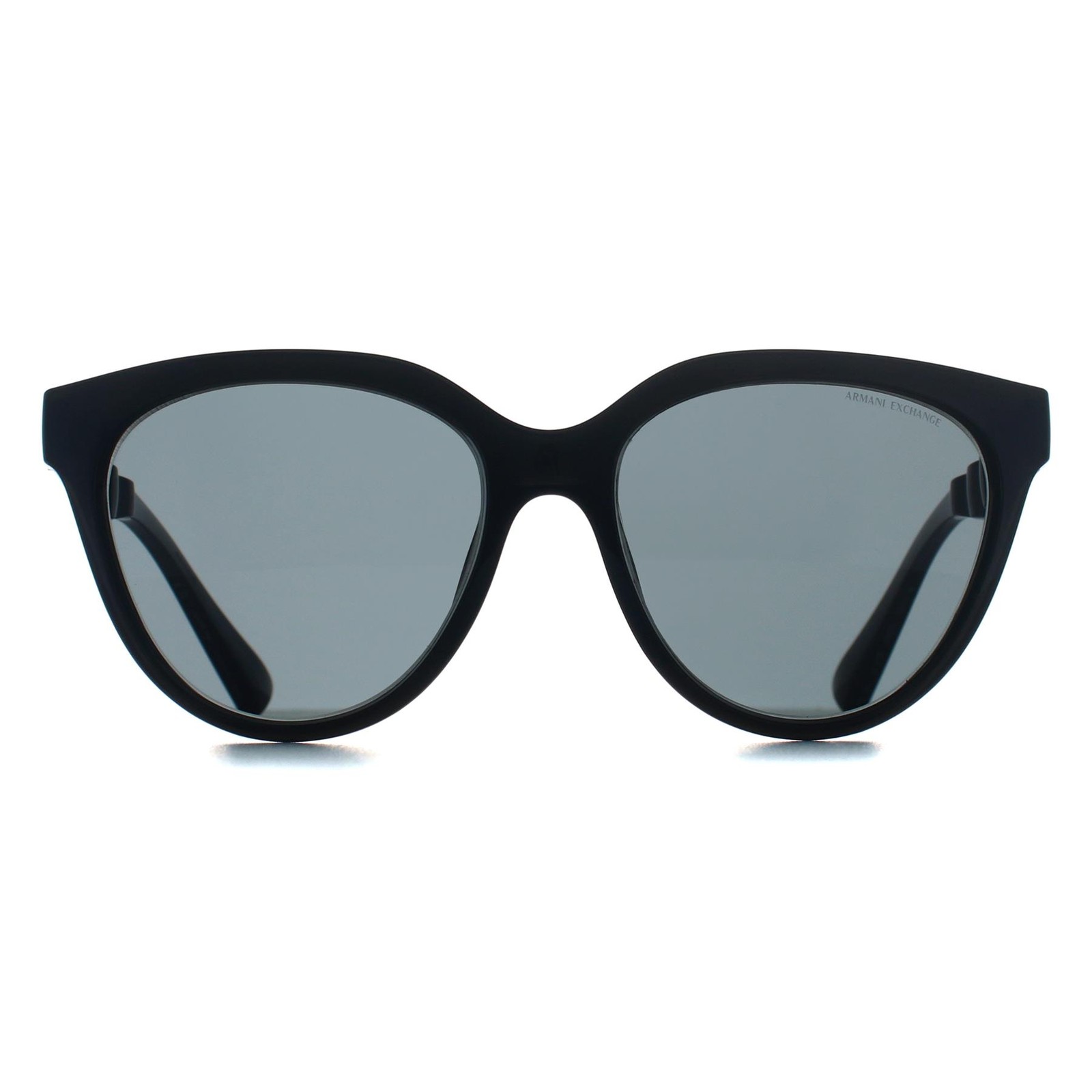 Armani Exchange Sunglasses AX4148SU 835687 Shiny Transparent Grey Dark Grey