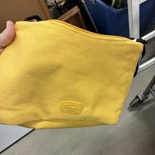 Travelon Coastal RFID Blocking Small Crossbody Bag Sunflower Yellow New NWT