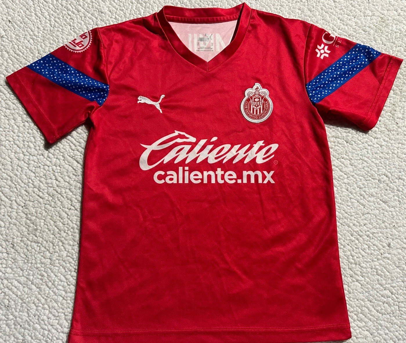 Puma 2022/23 Chivas Special Edition Football Soccer Jersey Shirt Youth 24 Red