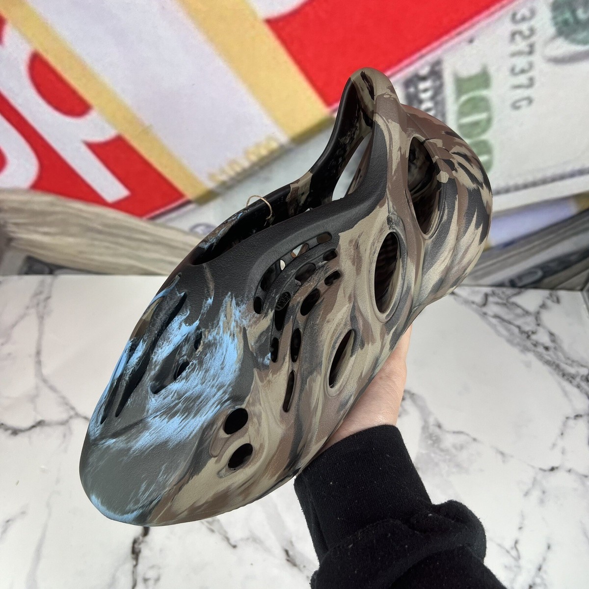 Size 12 Yeezy Foam Runner 'MX Cinder'