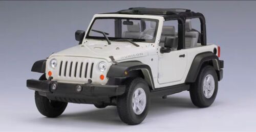 1:24 Scale 2007 Jeep Wrangler (Tarpaint Version) Car Model Toys Ornament GIFT - Picture 9 of 13