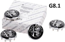 New Genuine OE Alfa Romeo Giulia Stelvio MY2016 Emblem Hub Cap Set of 4 71808019