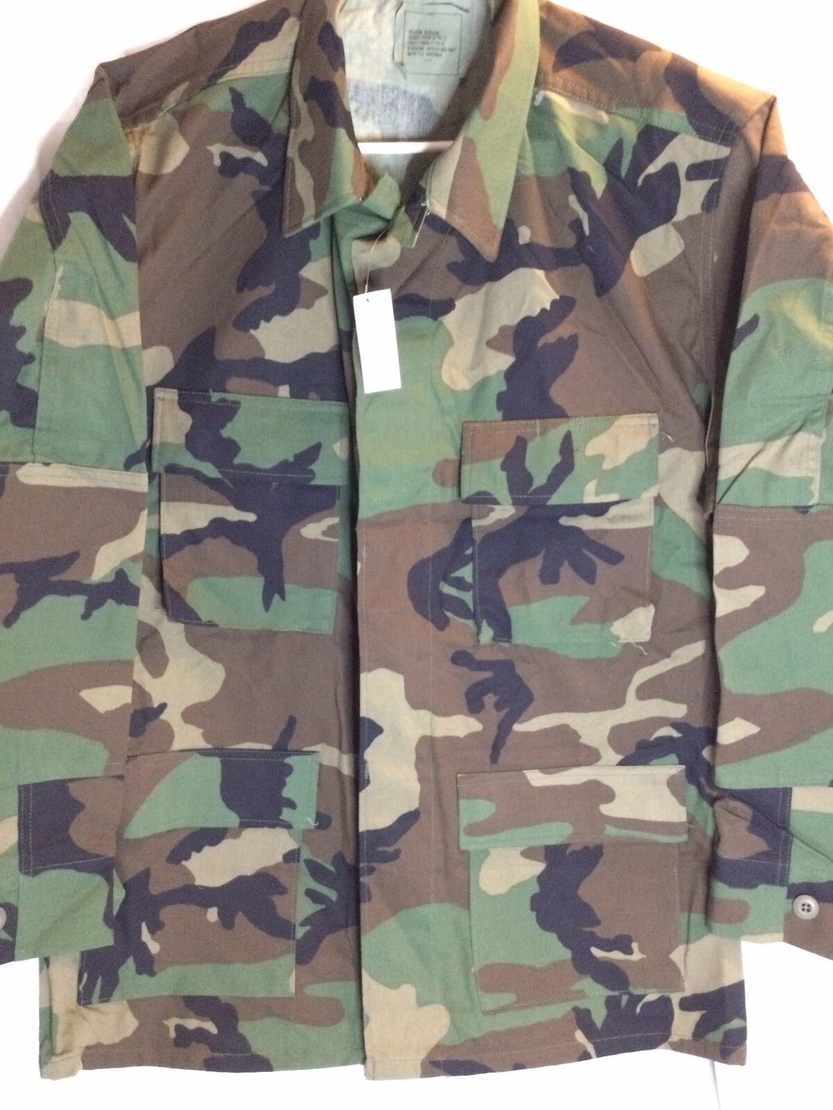 Mens Unisex Camo Camouflage Military Combat Casual Outdoor Coats Jacket M Regulr
