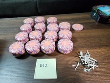 Candle Tins for Candle Making 15 Pcs 2.5 OZ Empty Candle Tins w/ lids & 29 wicks