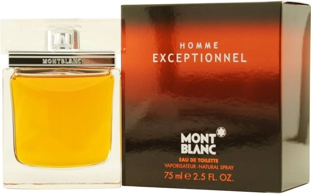 MONTBLANC mont blanc homme exceptionnel profumo edt 75 ml spray