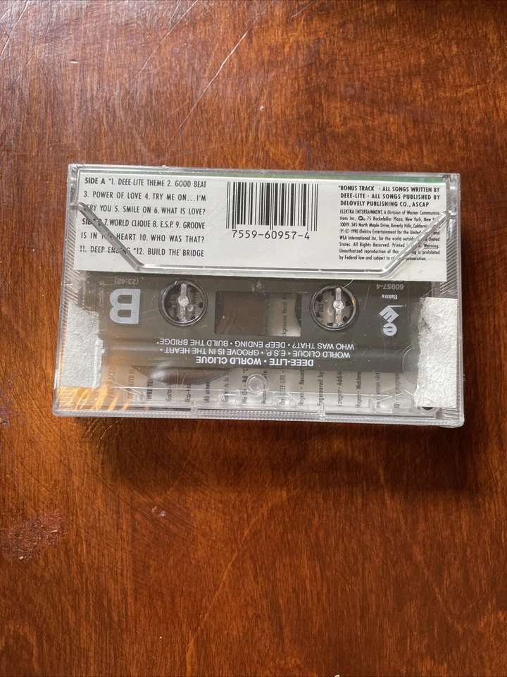 Deee-Lite Cassette Tape World Clique Sealed Hype Groove Is In The Heart - Image 2 of 4