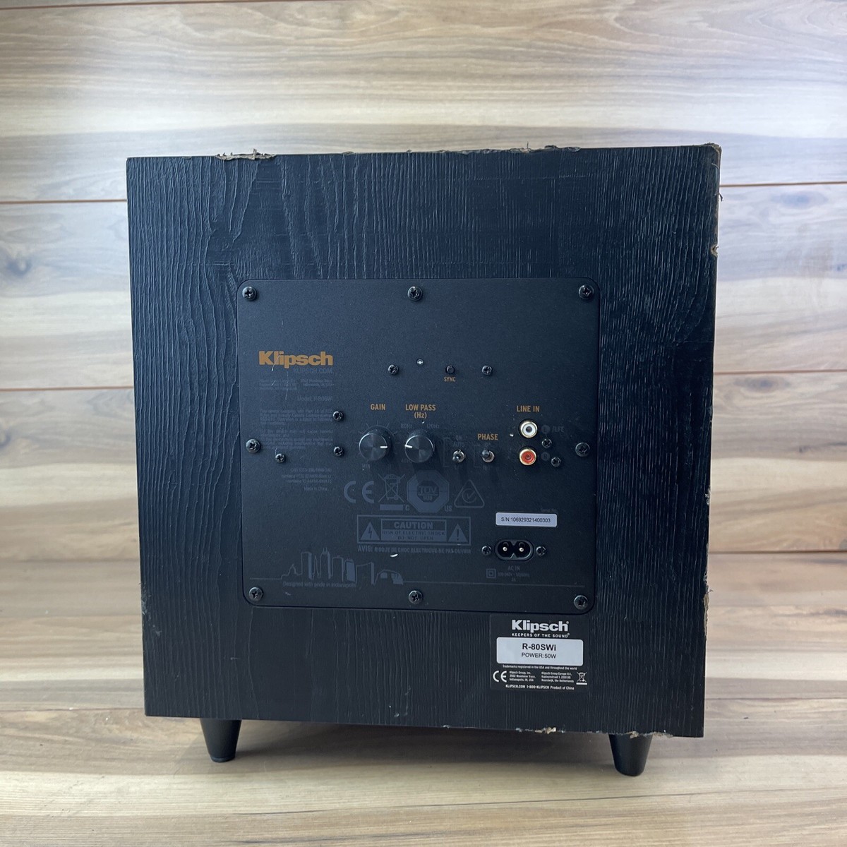 Klipsch R-80SWi 8-inch 150W Wireless Subwoofer | eBay Klipsch R-80SWi 8-inch 150W Wireless Subwoofer | eBay