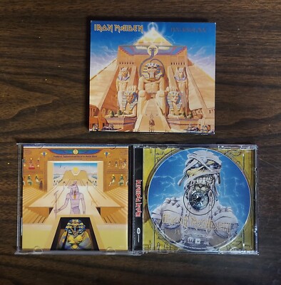 Iron Maiden Powerslave CD 1998 Sanctuary CK 86212 w/Slipcase