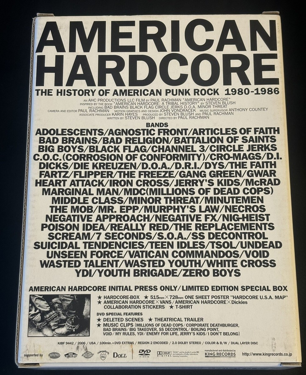 American Hardcore/The History of American Punk Rock 1980-1986 w