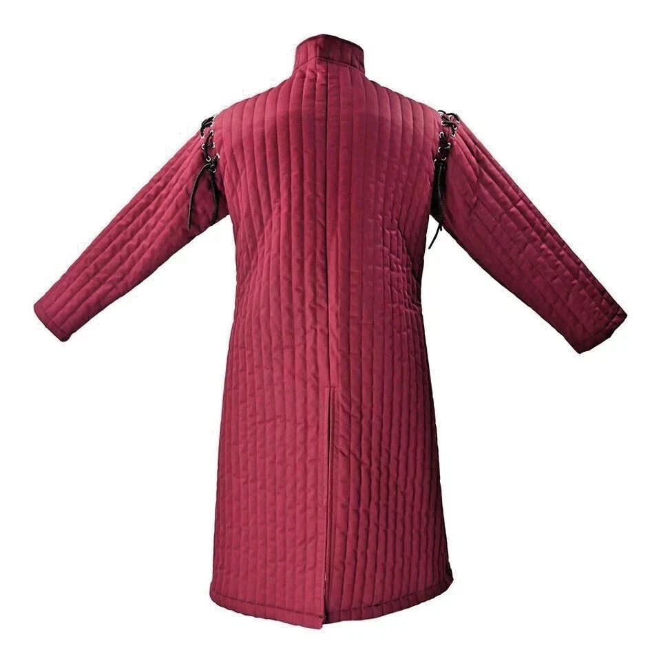 Medieval thick padded gambeson Witcher Costume Gambeson Sca/Larp Reenactment - Image 2 of 3