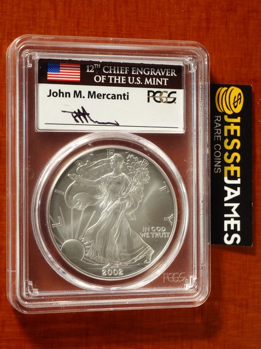 American Eagle PCGS 2002 Silver Bullion Coins for sale | eBay