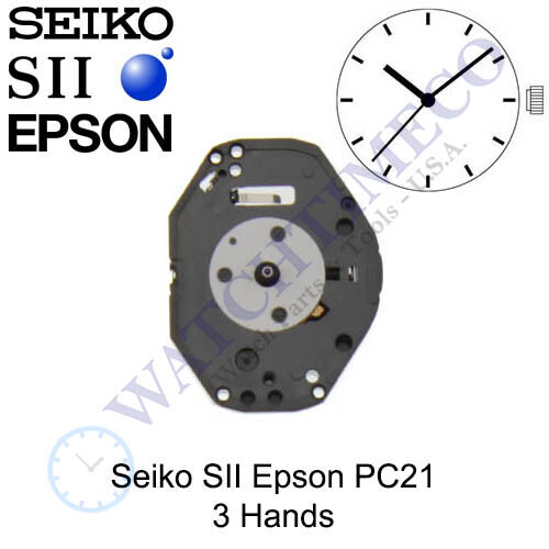 Genuine Seiko SII Epson PC21 Watch Movement Japan (Multiple Variations) |  eBay