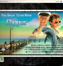 Flipper Laser Disc Paul Hogan Elijah Wood