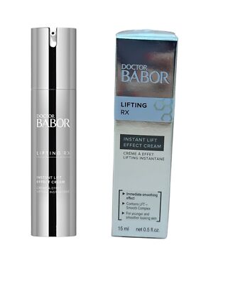 DOCTOR BABOR Lifting RX Instant Lift Effect Cream Anti-aging 0.5oz/15ml Sealed