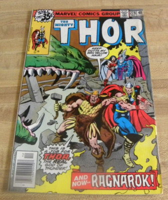 Marvel Thor 278 Comic Book Nice