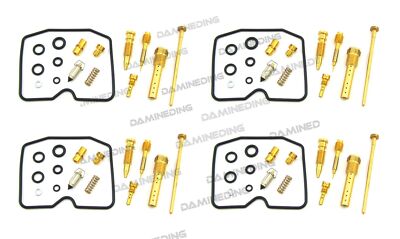 4 X CARBURETOR CARB REPAIR REBUILD KIT 84-92 ZX900A GPZ900R Ninja