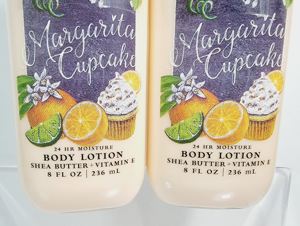 2 MARGARITA CUPCAKE Bath & and Body Works Body Lotion 8 oz NEW Fast