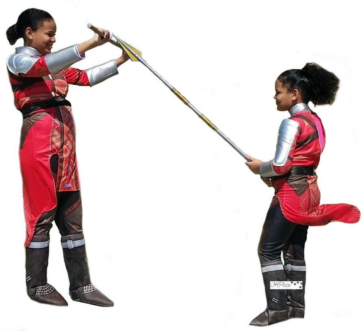 Black Panther Girls Dora Milaje Halloween Costume Size S-L image 2