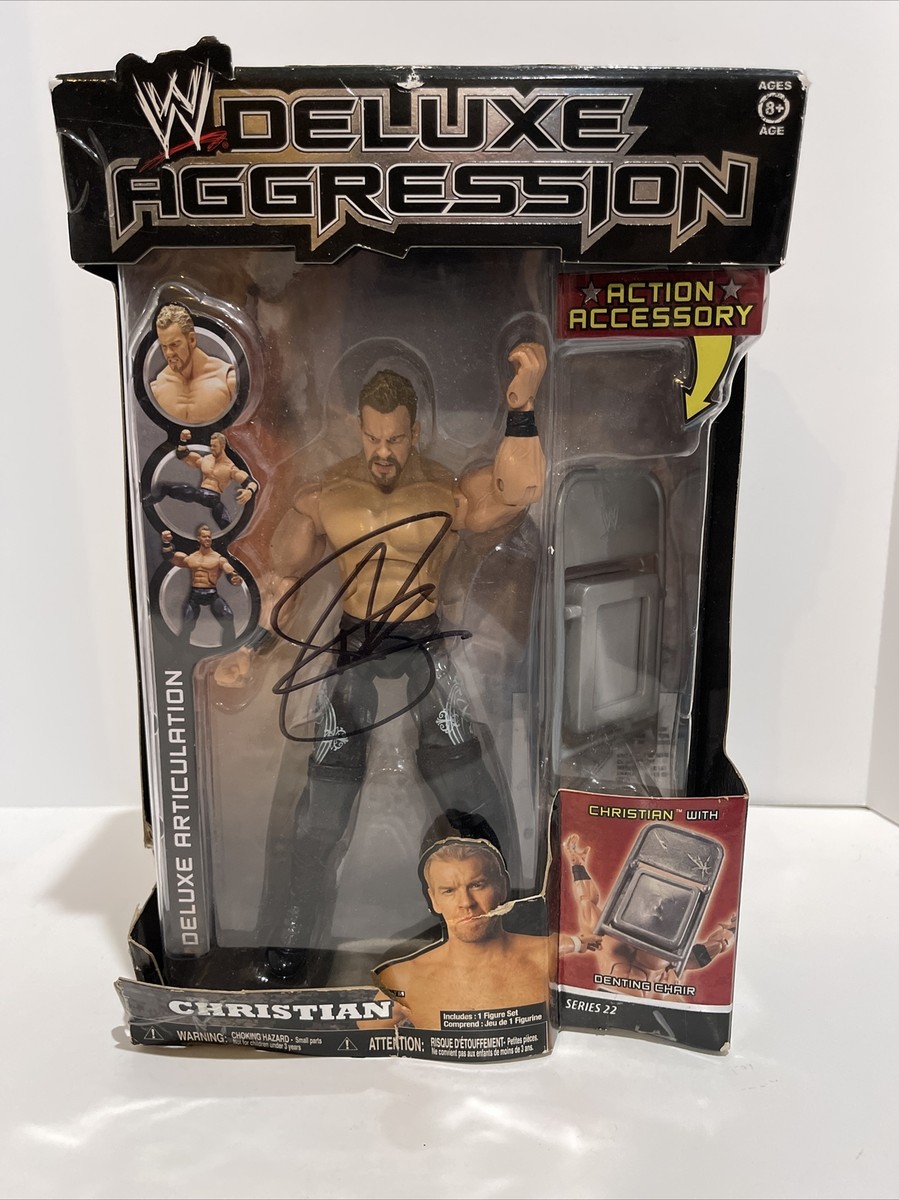 Jakks 2005 WWE Christian Cage Figure Deluxe Aggression Series 22
