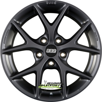 BBS SR himalaya-grau matt 8.5x19 ET35 - LK5/114.3 ML82 Felge Alu