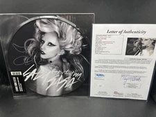 Lady Gaga Signed Autograph Born This Way RSD Picture Disc Vinyl Album JSA LOA