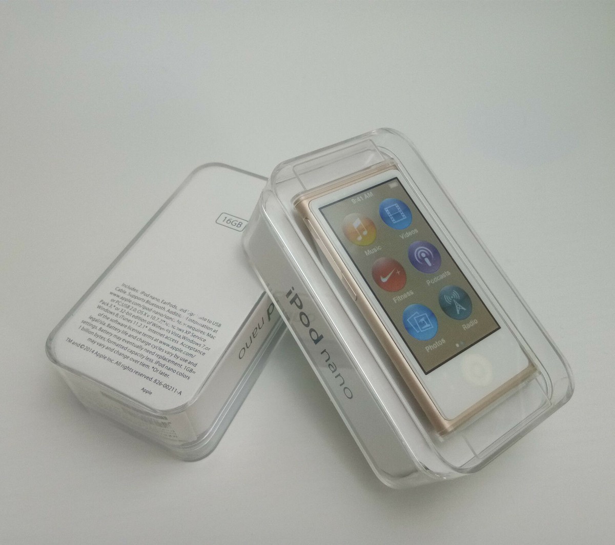 Apple iPod Nano 7th Generation 16GB - Gold Sealed Retail Box