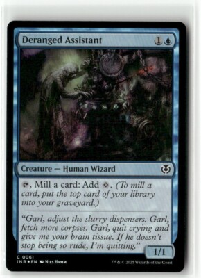 Deranged Assistant FOIL Innistrad Remastered MTG NM