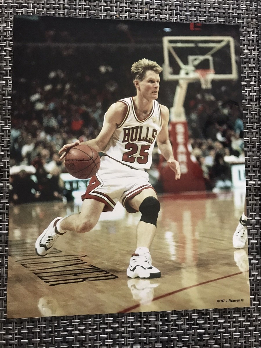 Steve Kerr Chicago Bulls Warriors 8X10 Glossy BASKETBALL PHOTO