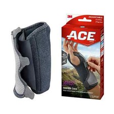 ACE Brand Reversible Wrist Brace, Gray One Size Fits Most US