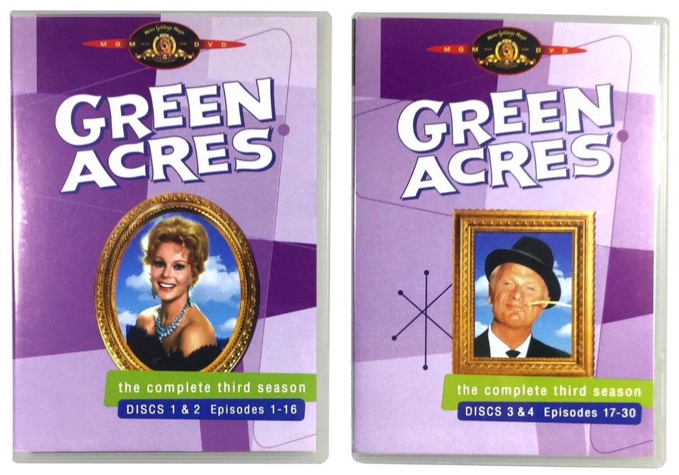 Green Acres - The Complete Third Season (4-Disc DVD, 1967) w/ Slipcase - Image 3 of 4