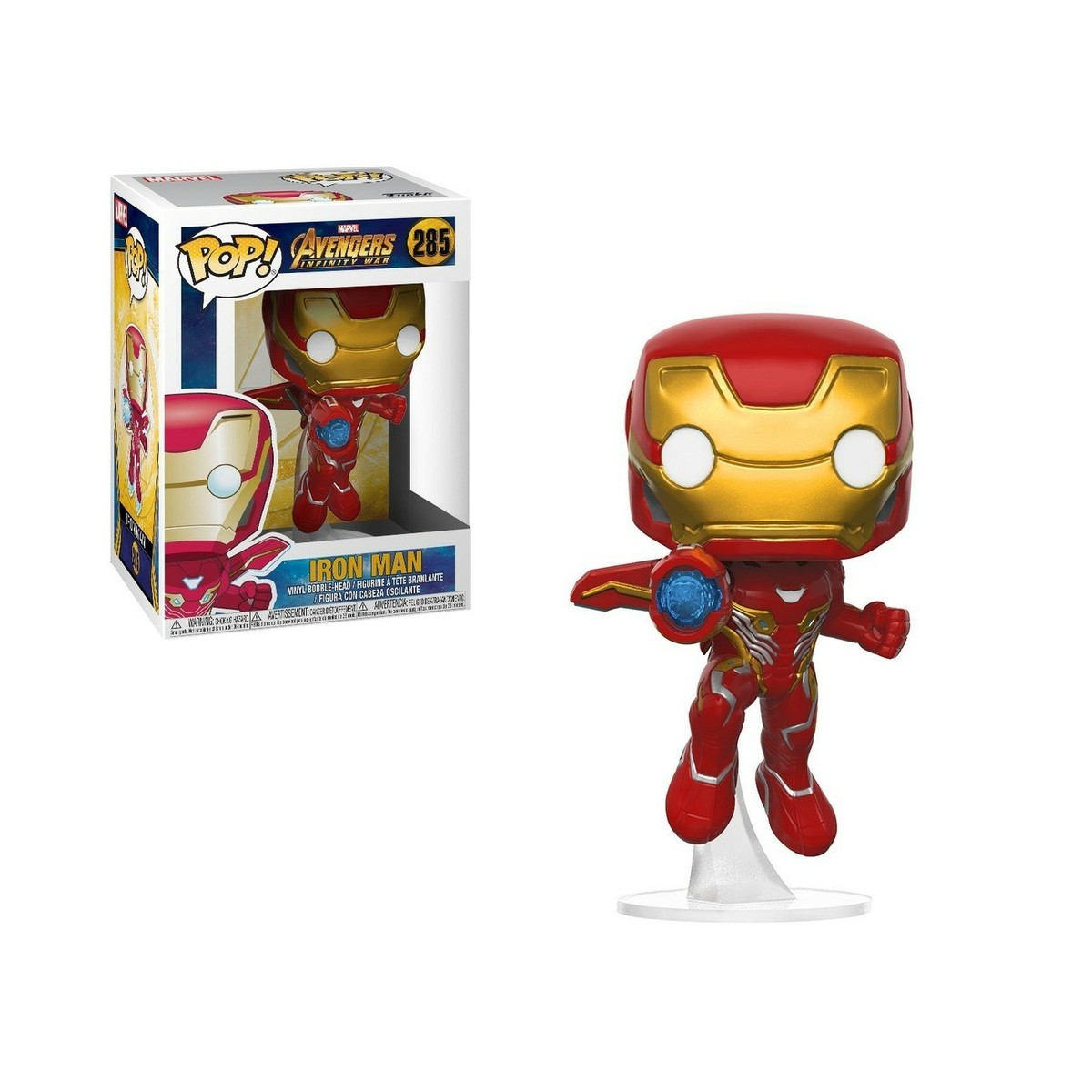 Funko Pop Iron Man Red Chrome Funko Pop! Marvel Avengers Infinity 
