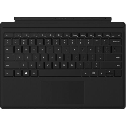 Microsoft Surface Pro Signature Type Cover Keyboard (Black) FMM-00001 - Picture 1 of 5