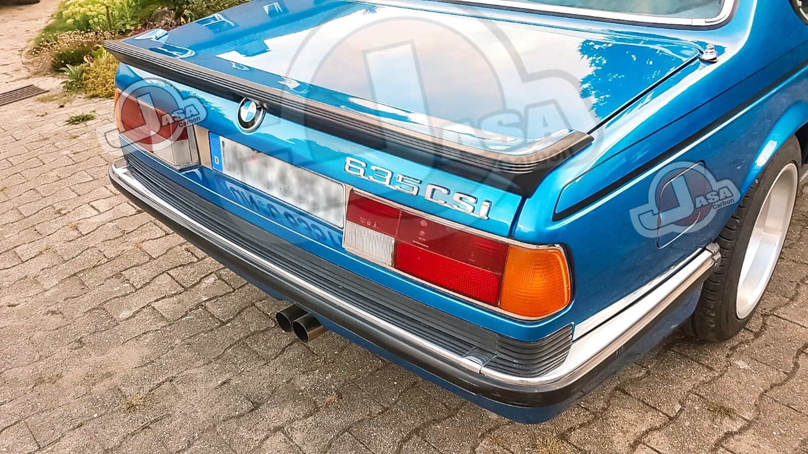 BMW E24 MTechnic Spoiler Rear (Fiberglass) eBay