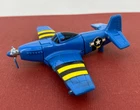 Vintage Bandai 1986 ☆ GoBots ☆ Robo Machines : ACE - Blue Plane Figure RM-58